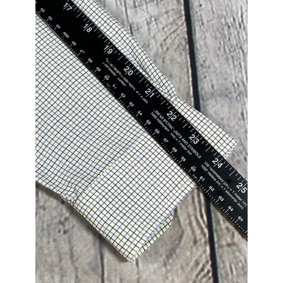 Ralph Lauren Mens Long Sleeve Check Yarmouth Button Down Shirt Black Blue‎ Read - Picture 7 of 9